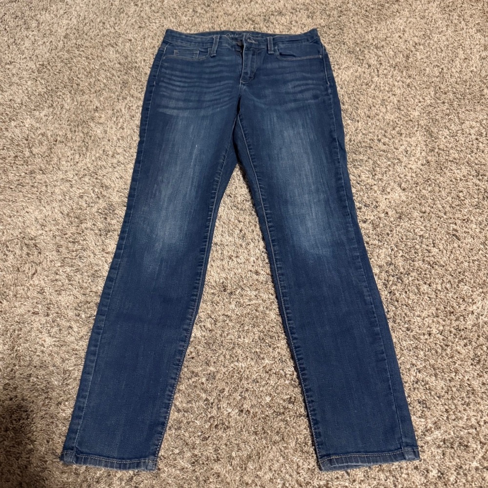 Universal Thread Womens High Rise Skinny Jeans Dark Wash Blue Size 6/28R Denim